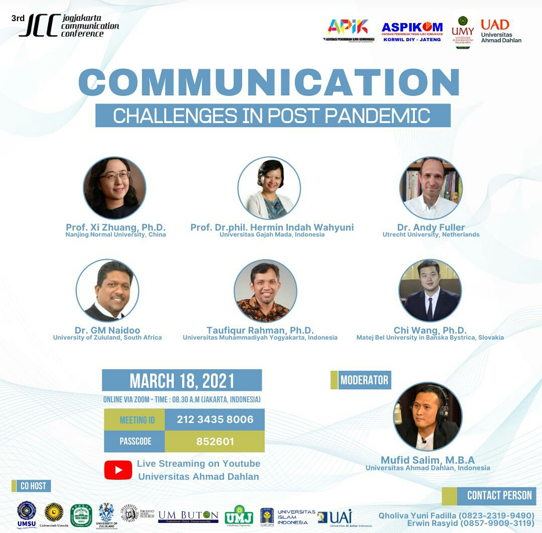 Jogjakarta Communication Conference kembali Digelar